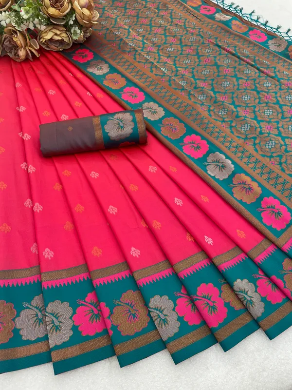 Banarasi_Art_Silk_Saree_For_Women_With_blouse_