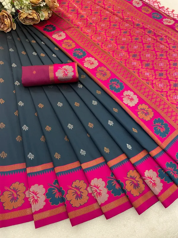 Banarasi_Art_Silk_Saree_For_Women_With_blouse_