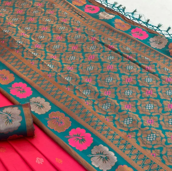 Banarasi_Art_Silk_Saree_For_Women_With_blouse_