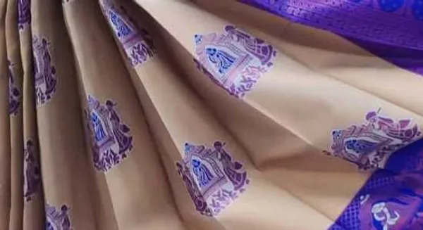 Beautiful_Art_Silk_Jacquard_Border_Palakhi_design_Saree_With_Unstitched_Running_Blouse_For_Women_Wedding_Wear_Party