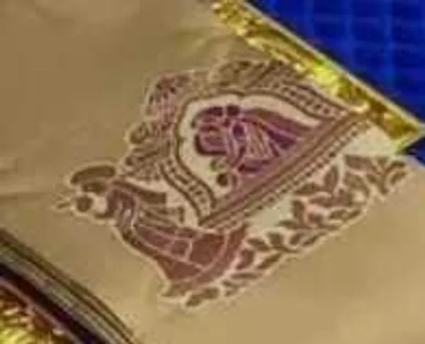 Beautiful_Art_Silk_Jacquard_Border_Palakhi_design_Saree_With_Unstitched_Running_Blouse_For_Women_Wedding_Wear_Party