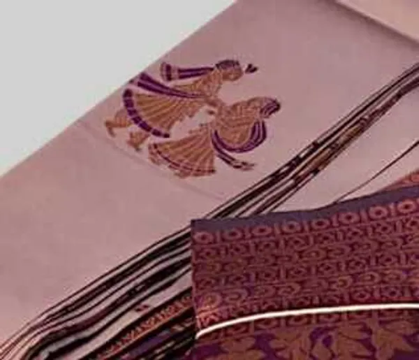 Beautiful_Art_Silk_Jacquard_Border_varmala_design_Saree_With_Unstitched_Running_Blouse_For_Women_Wedding_Wear_Party
