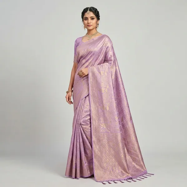Purple_Softy_Banarasi_Saree_For_Women