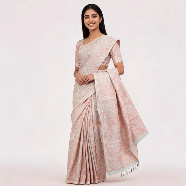 Pastel_Pink_Soft_Banarasi_Saree_For_Women