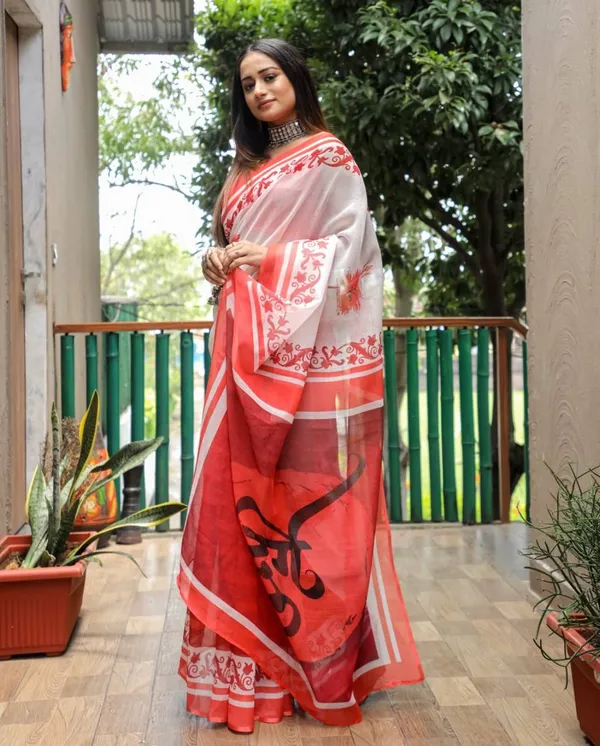 Multicolor_Cotton_Linen_Saree_For_Women