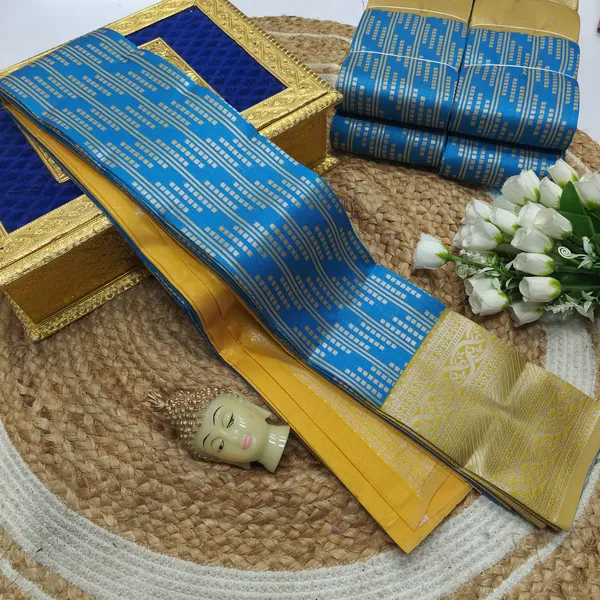 Blue_Kanjeevaram_Banarasi_Silk_Saree_For_Women
