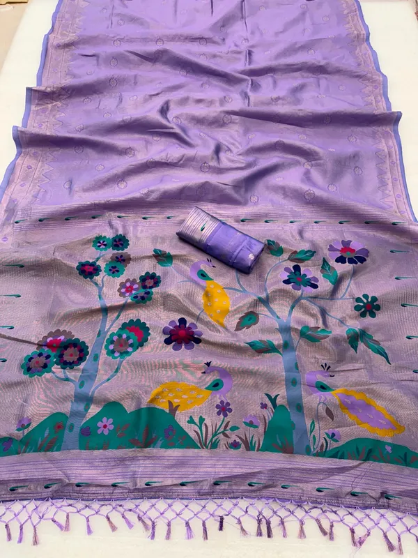 Purple_Paithani_Banarasi_Silk_Saree_For_Women
