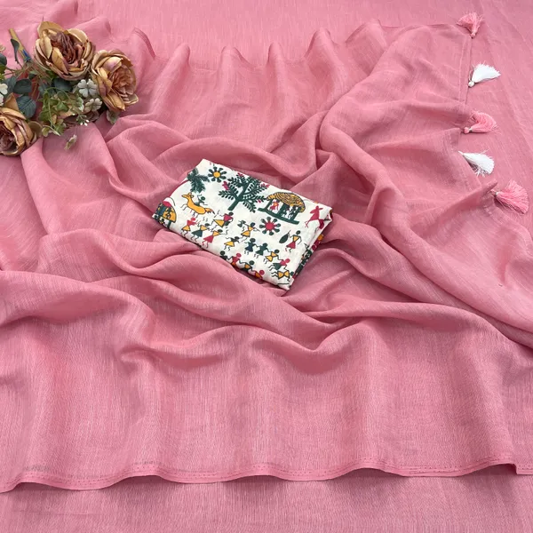 Pink_Khadi_Cotton_Saree_For_Women