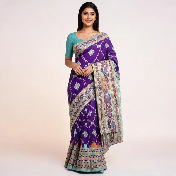 Purple_Banarasi_Art_Silk_Saree_For_Women