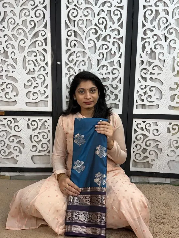 Blue_Lightweight_Soft_Silk_Saree_For_Women