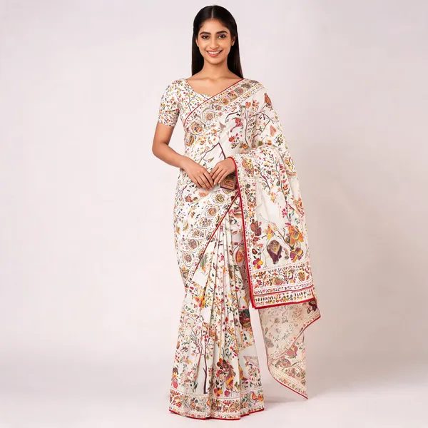 White_Pashmina_Soft_Kanjeevaram_Silk_Saree_For_Women