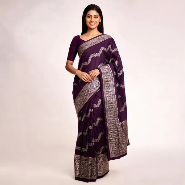 Wine_Lightweight_Soft_Kanjeevaram_Silk_Saree_For_Women