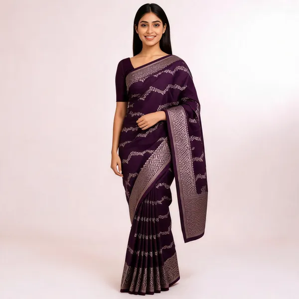 Wine_Lightweight_Soft_Kanjeevaram_Silk_Saree_For_Women