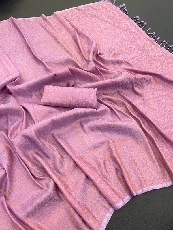 Pink_Softy_Banarasi_Saree_For_Women
