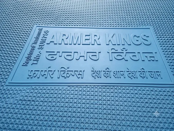 FARMER_KING_8*5_ft_30_MM_Rubber_Anti_Slip_Cattle_Mat_For_Cow_Comfort