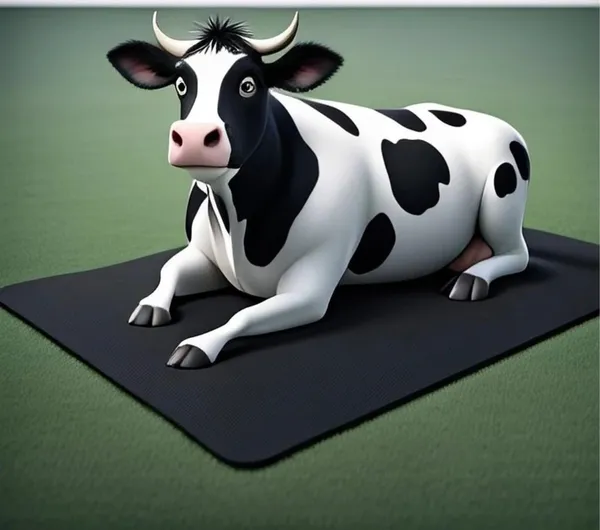 FARMER_KING_Rubber_Non_Slippery_Waterproof_Anti_Bacterial_Cattle_Mat_8*5_30MM