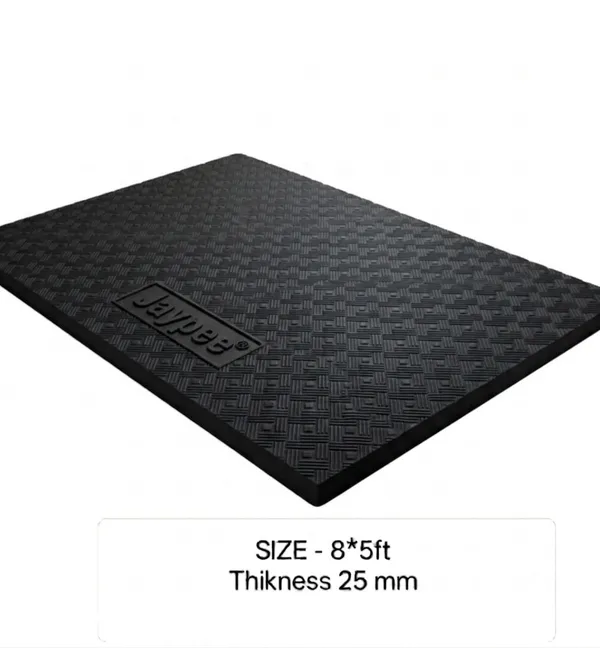 JAYPEE_8*5ft_25mm_Rubber_Anti_Fatigue_Cow_Mat_For_Livestock_Flooring