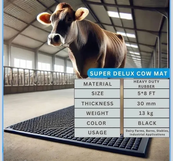 Jhakkas_Heavy_Duty_Rubber_Cow_Mat_5X8_Ft
