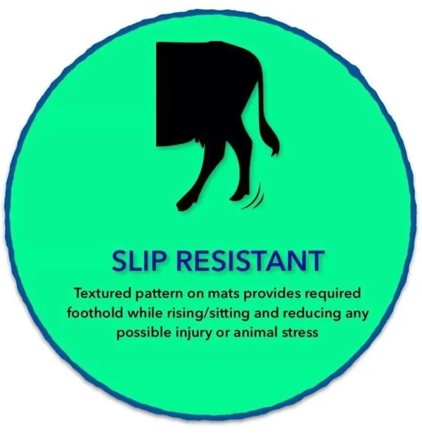 FARMER_KING_Rubber_Non_Slippery_Waterproof_Anti_Bacterial_Cattle_Mat_8*5_30MM