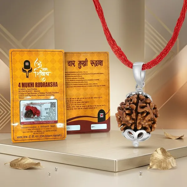 Certified_Natural_4_Mukhi_Rudraksha_Pendant_with_Red_Thread_1_to_10_Mukhi_Available