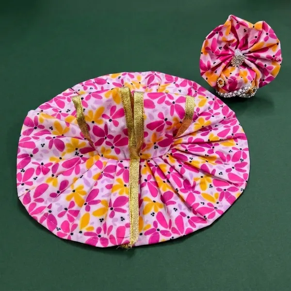 Premium_Cotton_Pink_Floral_Poshak_Set_with_Matching_Pagdi_for_Laddu_Gopal_Ji_Size_5_Pack_of_1