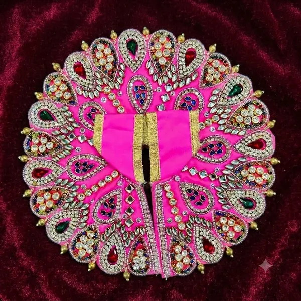 Premium_Pink_Handcrafted_Zardosi_Poshak_for_Laddu_Gopal_Ji_Size_4_-_Heavy_Stone,_Kundan_And_Bead_Work_Kanha_Ji_Dress_Single_Piece_Pack