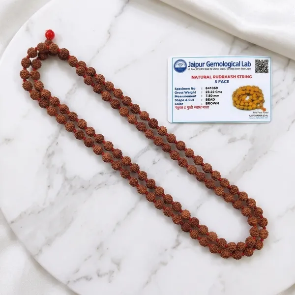 Natural_5-Face_Panchmukhi_Rudraksha_Bead_Mala_And_String_7.50mm,_23.22g_-_Lab_Certified