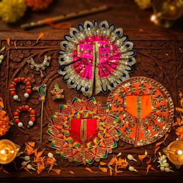 Premium_7-Piece_Laddu_Gopal_Ji_Combo_Set_Size_4_-_3_Designer_Poshaks,_Mukut,_Hasli_Mala,_Kada_Jodi,_and_Basuri_Assorted_Colors,_Same_Design