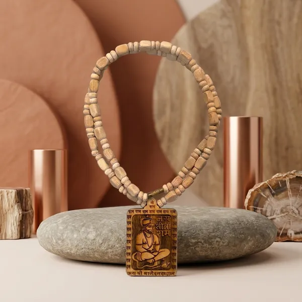 Bageshwar_Dham_Style_Tulsi_Kanthi_Mala_with_Hanumanji_Locket_2-Piece_Combo_Authentic_Wooden_Beads_Spiritual_Pendant_Set