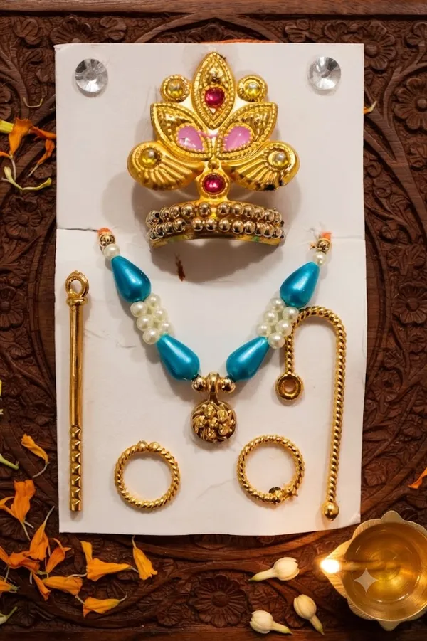 Premium_Zari_Work_Laddu_Gopal_Poshak_Combo_with_Matching_Jewelry_Set_for_Size_No._0_Colours_May_Vary.