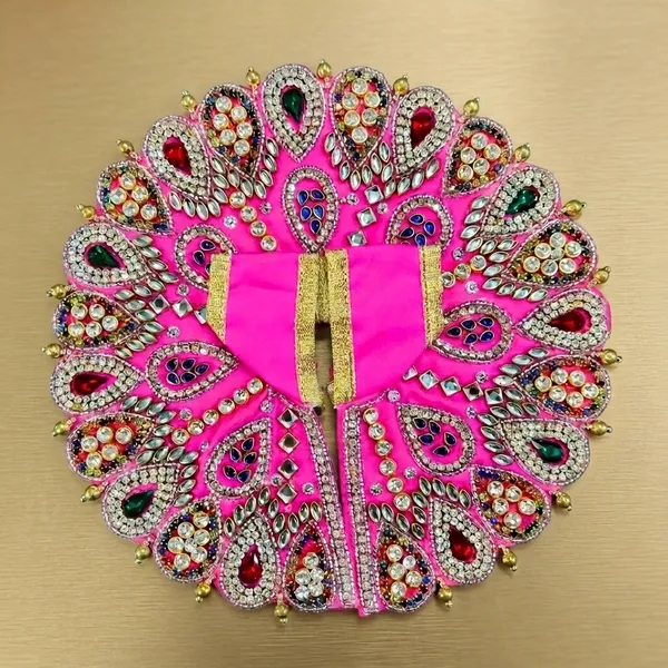 Premium_Pink_Handcrafted_Zardosi_Poshak_for_Laddu_Gopal_Ji_Size_4_-_Heavy_Stone,_Kundan_And_Bead_Work_Kanha_Ji_Dress_Single_Piece_Pack