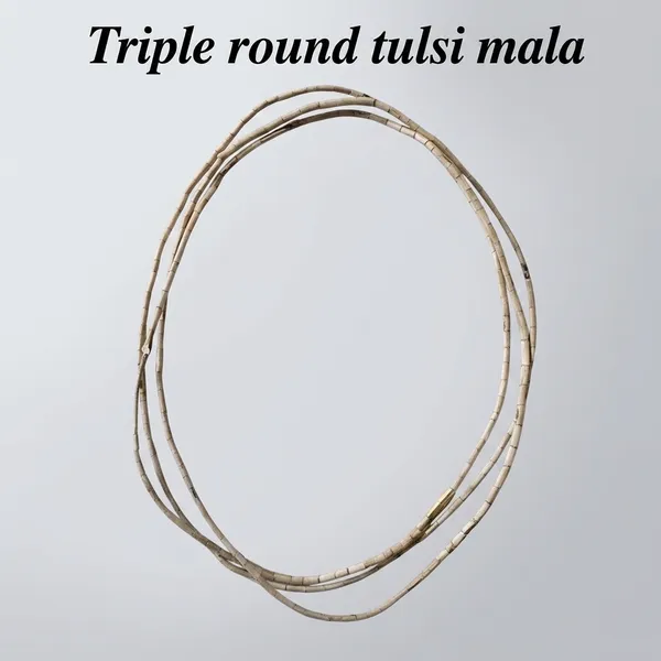 Handcrafted_Natural_Tulsi_Kanthi_Mala_Triple_Round_Beaded_Necklace_Pack_of_2