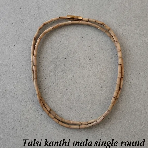 Handcrafted_Natural_Tulsi_Kanthi_Mala_Single_Round_Beaded_Necklace_Pack_of_4