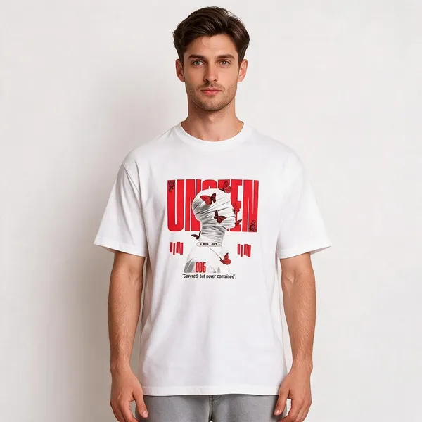 White_Cotton_Graphic_Print_Relaxed_Fit_T-Shirt_For_Men