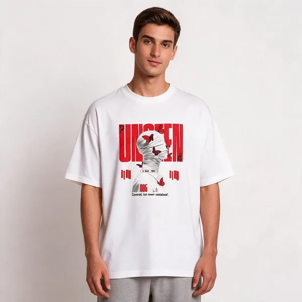 White_Cotton_Graphic_Print_Relaxed_Fit_T-Shirt_For_Men