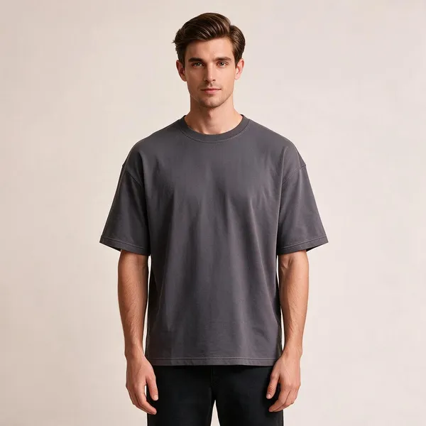 Grey_Cotton_Oversized_T-Shirt_For_Men