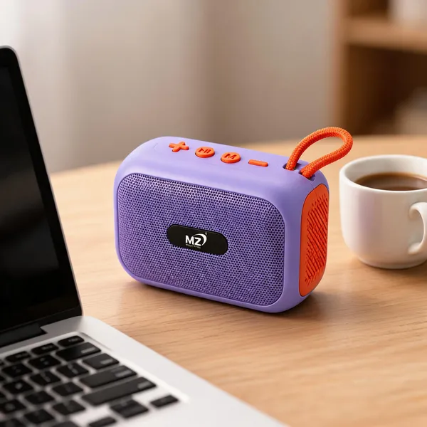 Mz_Purple_Orange_Portable_Bluetooth_Speaker