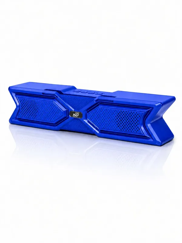 Blue_Portable_Bluetooth_Soundbar_Speaker_With_Deep_Bass