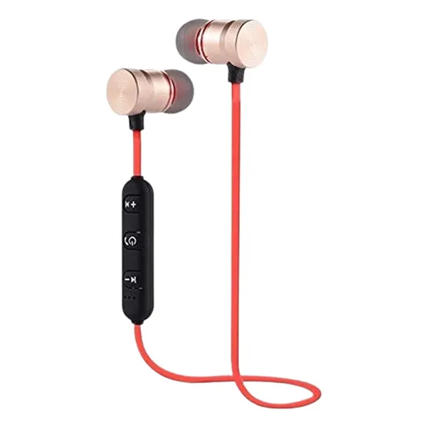 Mz_Gold_Magnet_Wireless_Bluetooth_Headphones_Headset_With_Mic_And_Sound_Button_Earphone