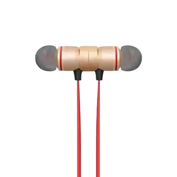 Mz_Gold_Magnet_Wireless_Bluetooth_Headphones_Headset_With_Mic_And_Sound_Button_Earphone