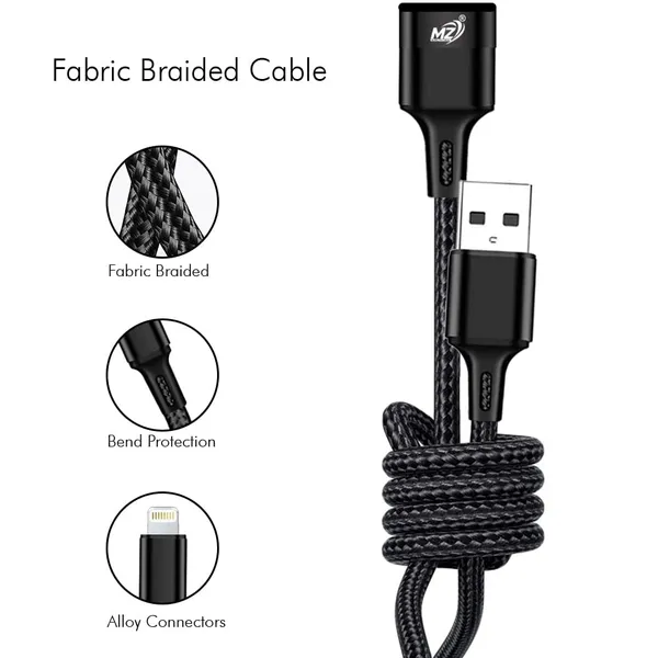 3_In_1_Cable_1_2_M_1121_Compatible_With_Android_Ios_Black_One_Cable