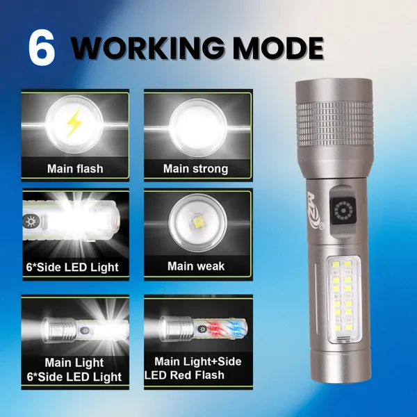 Multi_Function_Led_Flashlight_Zoom_Focus_Side_Cob_Light_Usb_Rechargeable