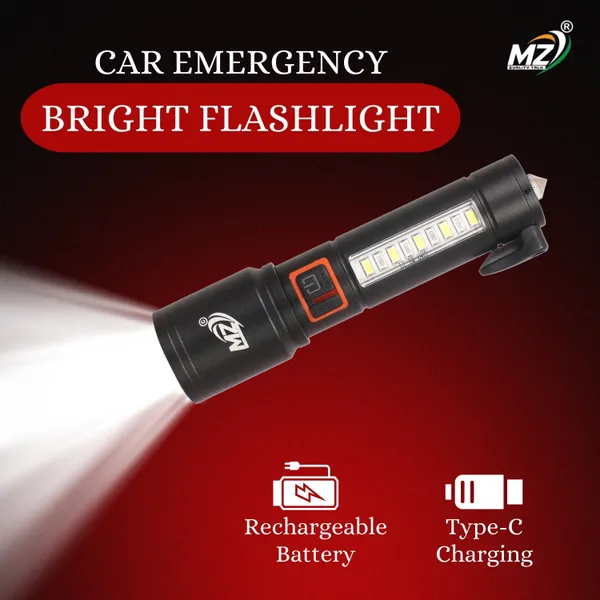 Mz_Premium_Led_Flashlight_Side_Cob_Panel_Rechargeable_Compact_Design