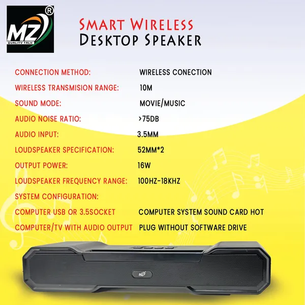 Mz_Blaze_Bluetooth_Sound_Bar_Immersive_Audio_Sleek_Design