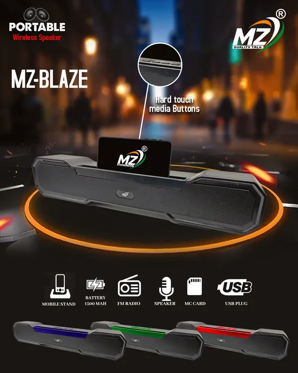 Mz_Blaze_Bluetooth_Sound_Bar_Immersive_Audio_Sleek_Design