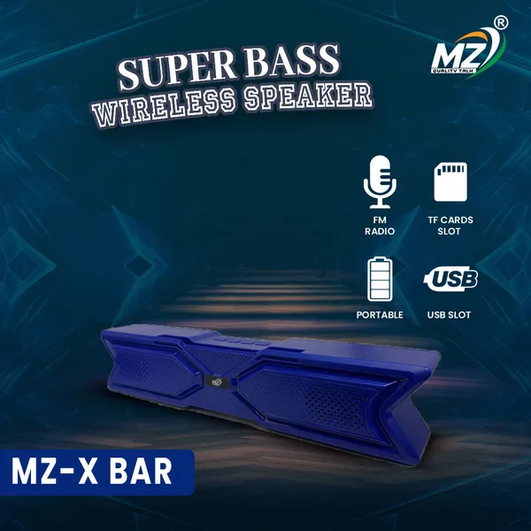Mz_X_Bar_Bluetooth_Sound_Bar_Immersive_Audio_Sleek_Design