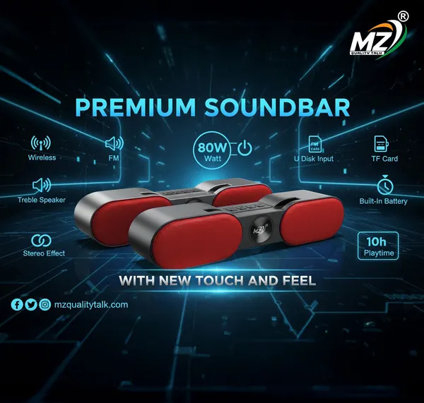 Mz_Prime_Beat_Bluetooth_Sound_Bar_Immersive_Audio_Sleek_Design