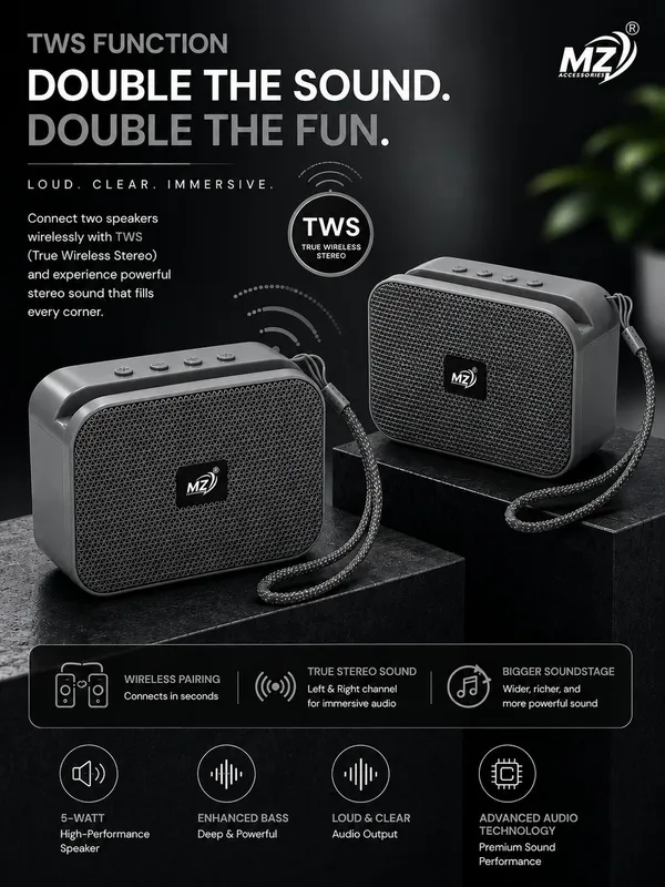Mz_Compact_5W_Bluetooth_Speaker_With_Tws_Pairing