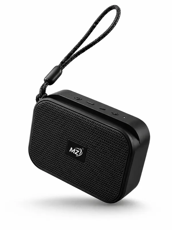 Mz_Black_Portable_Bluetooth_Speaker_With_Carry_Strap