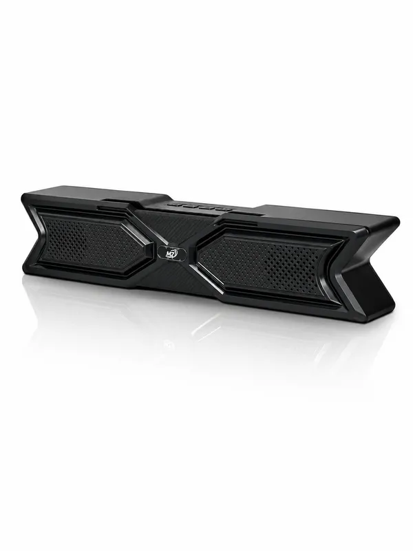 Black_Dual_Speaker_Bluetooth_Sound_Bar_With_Usb_And_Aux